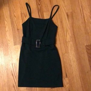 Forest Green Sleeveless Dress